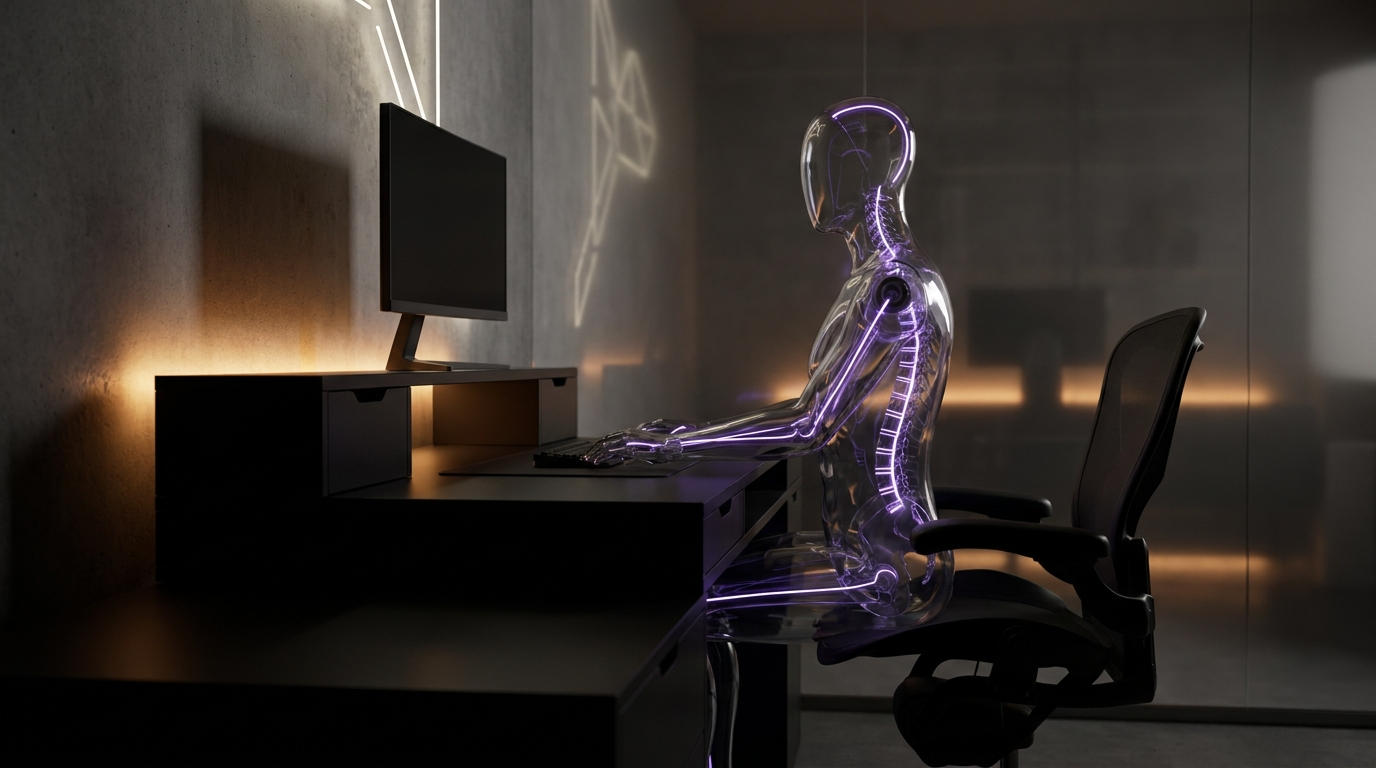 Ergonomia de verdade: o setup que sua coluna aprova