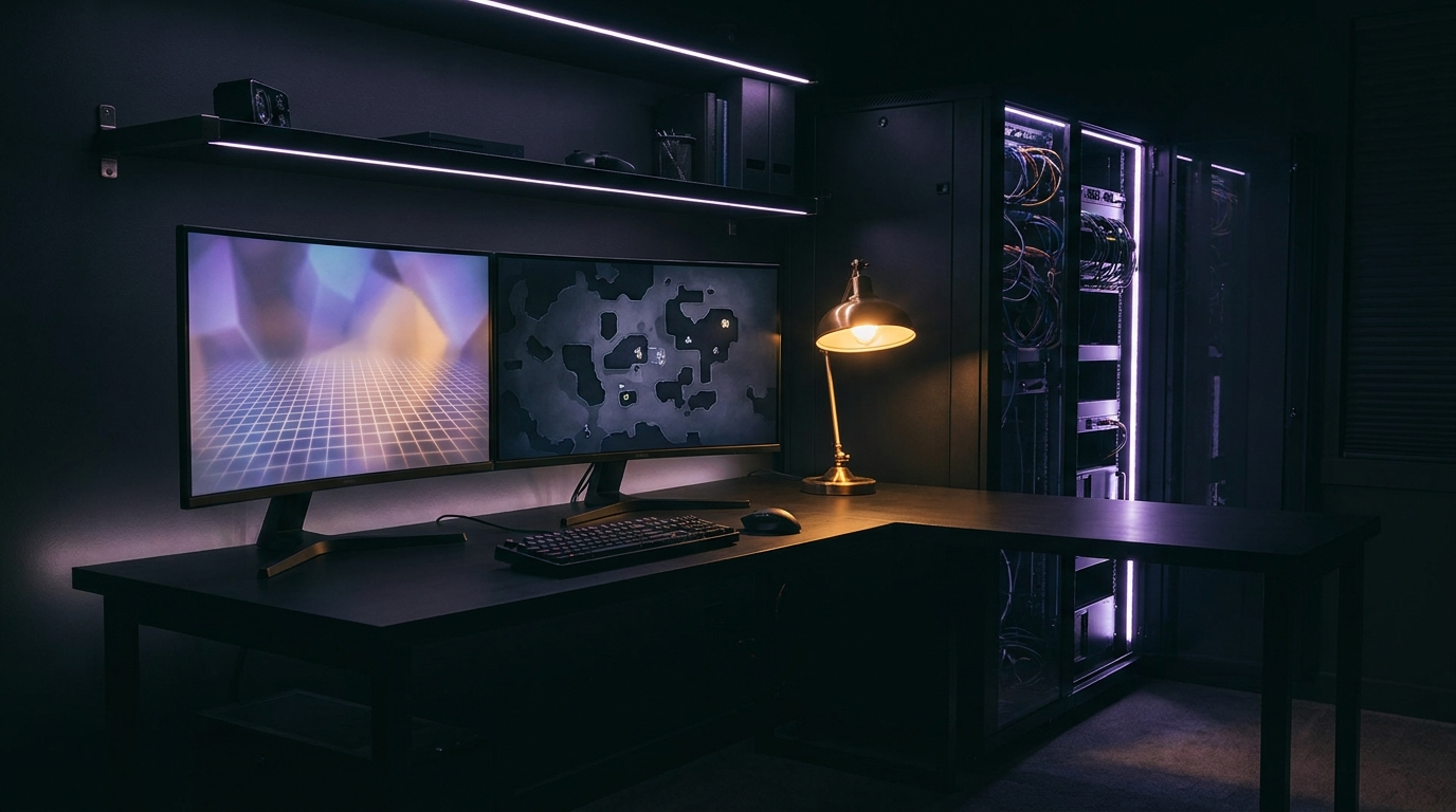 Segundo monitor: produtividade de dia, mapa e Discord à noite